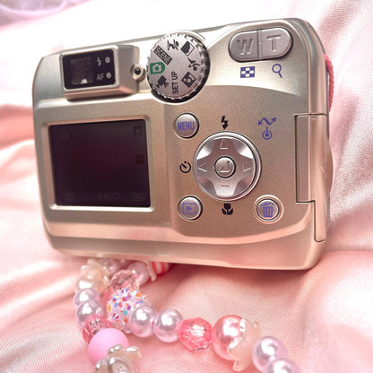 Nikon Coolpix E5100 BOXED SET cute y2k aesthetic digicam with beaded strap PreOwned
