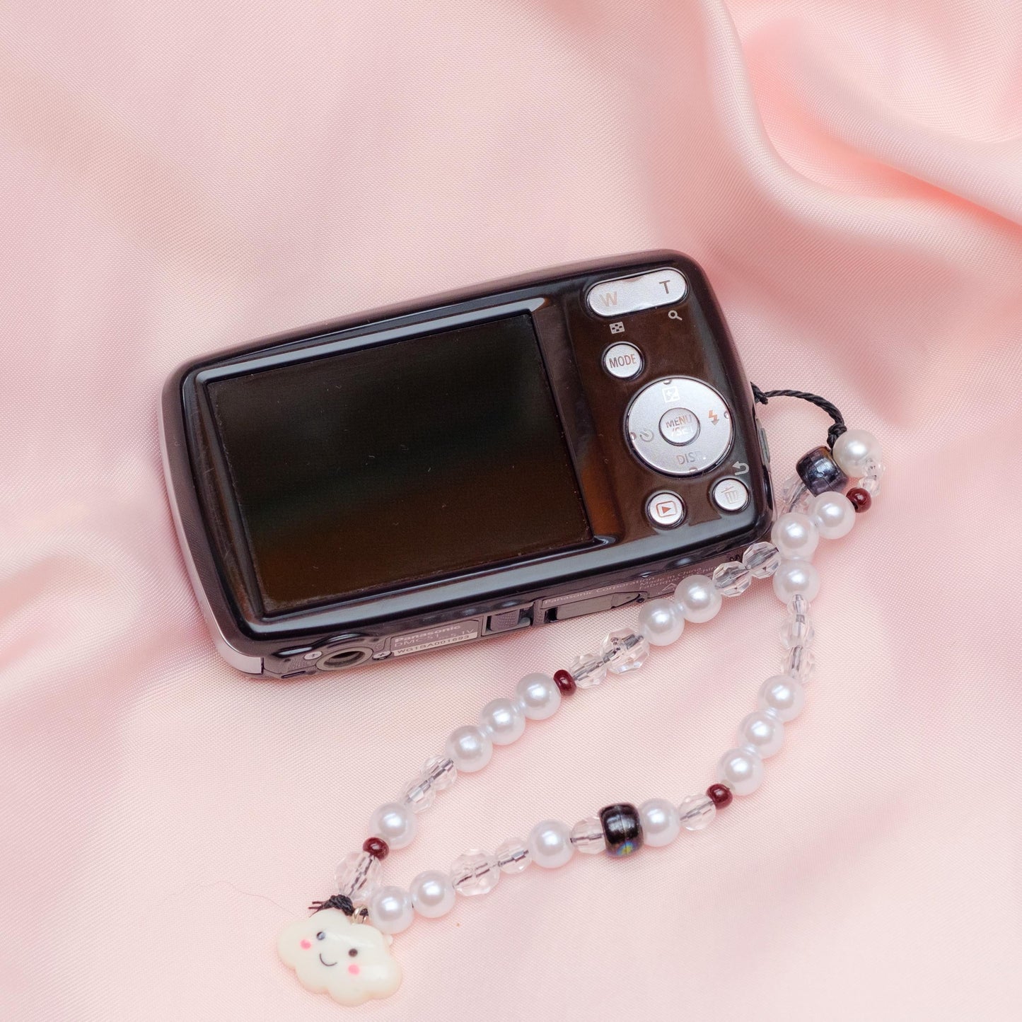 Lumix S1 Cute y2k Aesthetic Digicam with Beaded Strap PreOwned