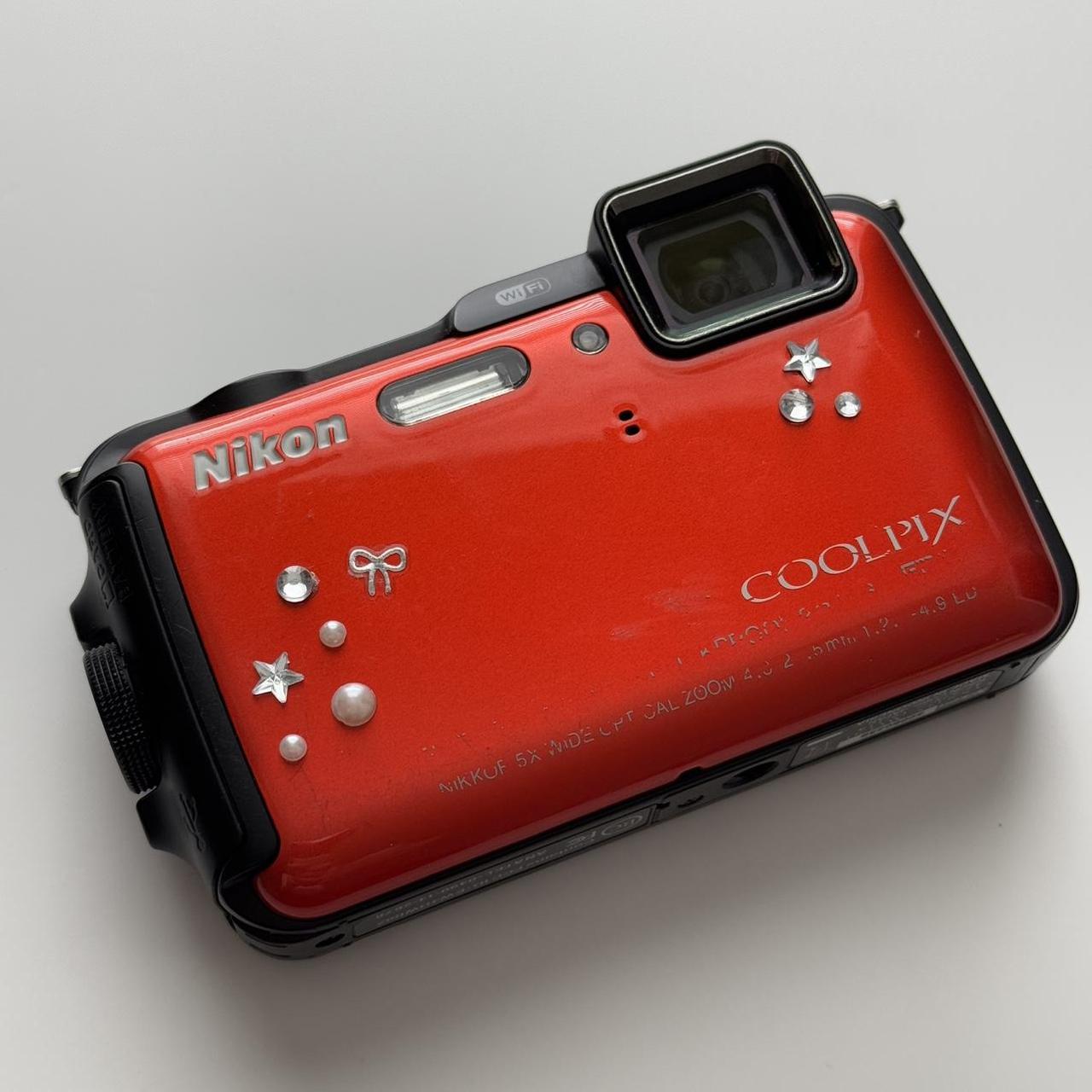 Pre-Owend Nikon Coolpix AW120 Digital Camera ‧˚ 🍊⋆˚ ⊹