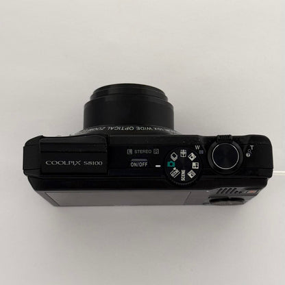 Pre-Owend Nikon Coolpix S8100 Digital Camera Bundle ⋆ 🐈‍⬛ ˚ . ೀ