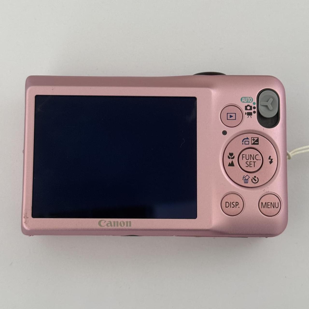 Pre-Owend Canon PowerShot Elph SD1300 IS Digital Camera 🌸 ˚ ₊・ Baby Pink Bundle