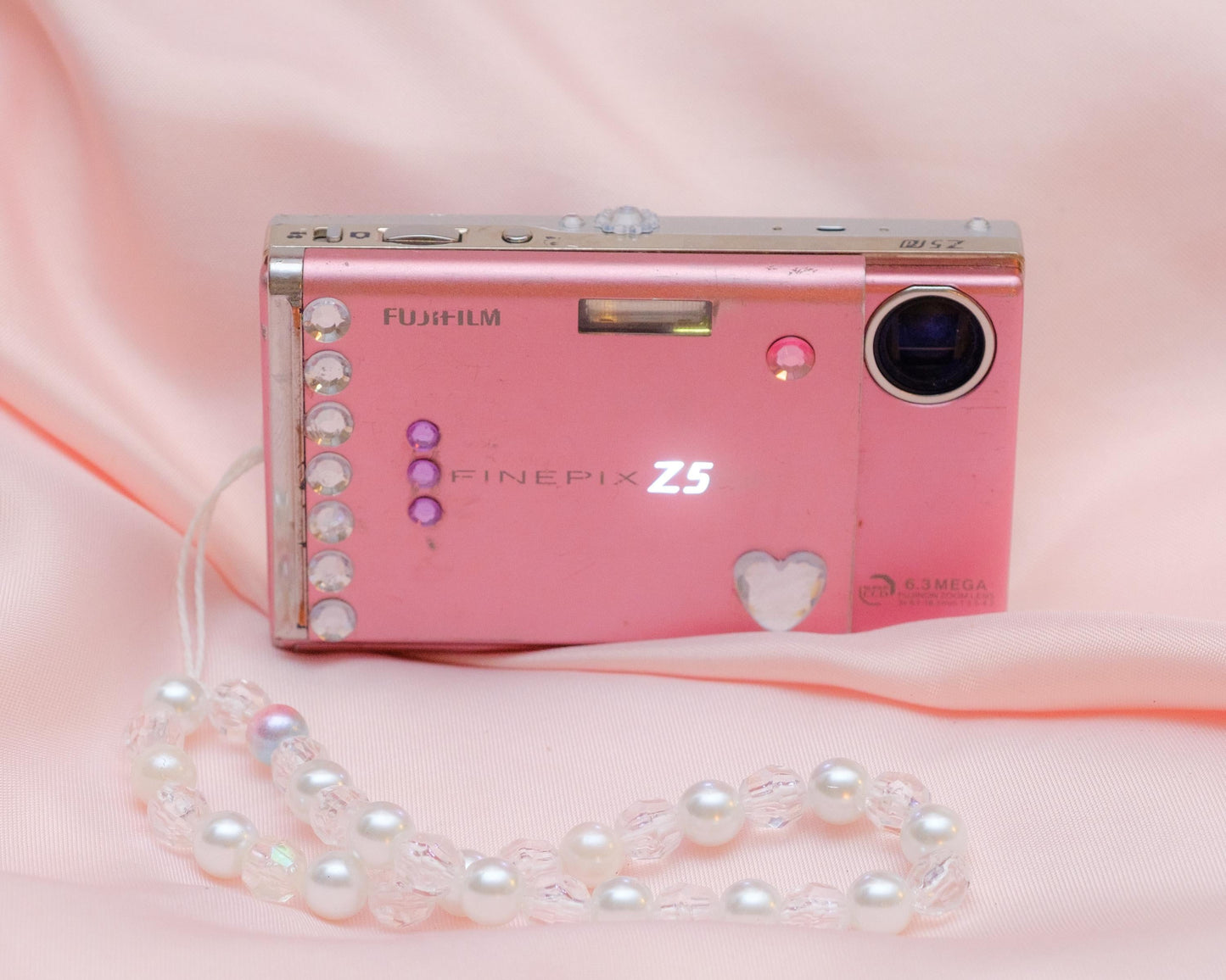Fujifilm Finepix Z5 Cute y2k Aesthetic Decorated Digicam PreOwned