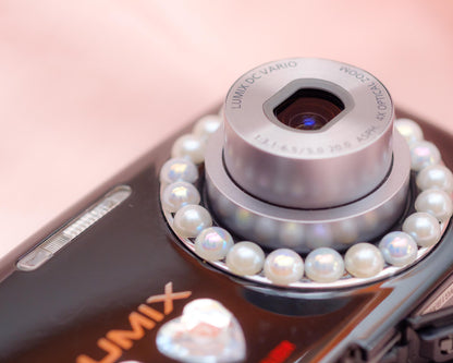 Lumix S1 Cute y2k Aesthetic Digicam with Beaded Strap PreOwned