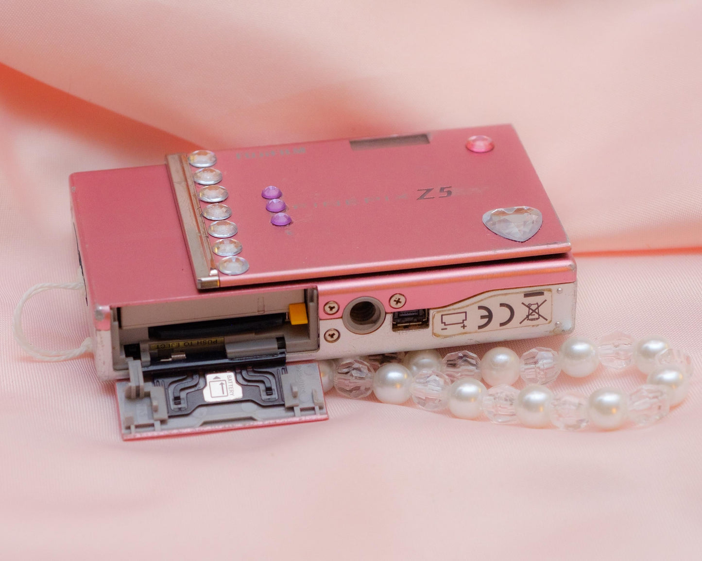 Fujifilm Finepix Z5 Cute y2k Aesthetic Decorated Digicam PreOwned