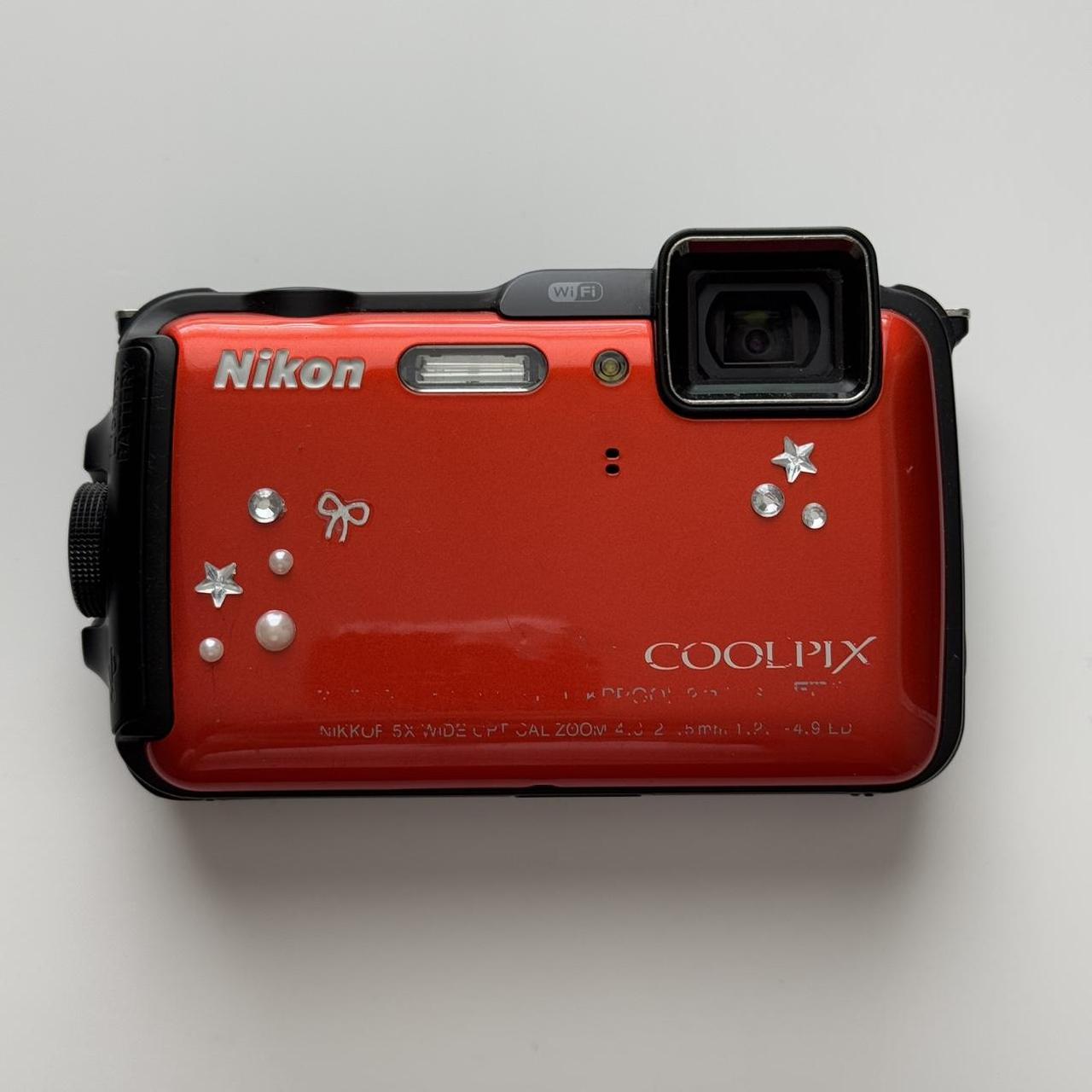 Pre-Owend Nikon Coolpix AW120 Digital Camera ‧˚ 🍊⋆˚ ⊹