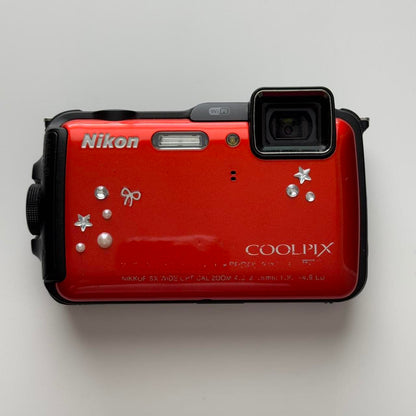 Pre-Owend Nikon Coolpix AW120 Digital Camera ‧˚ 🍊⋆˚ ⊹