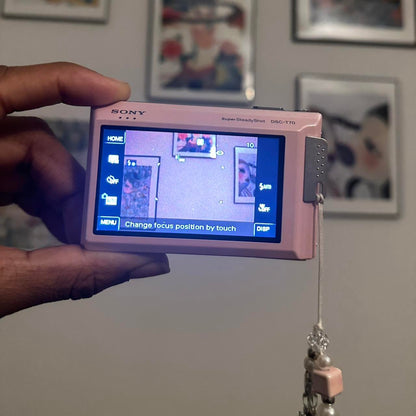 Pre-Owend Rare pink Sony Cyber-Shot DSC-T70