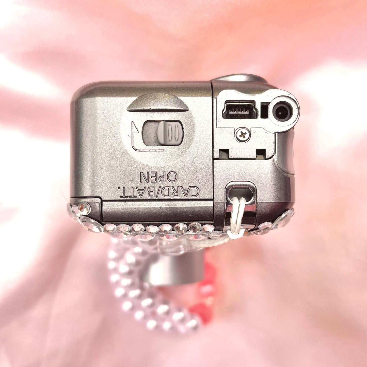 Canon Poweshot A410 Cute Y2k Aesthetic decorated digital camera, has flaw! READ DESCRIPTION PreOwned