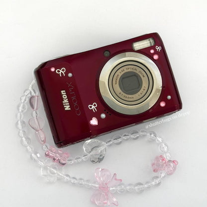 Pre-Owend Nikon Coolpix L20 Digital Camera ๋ .🍷⋆
