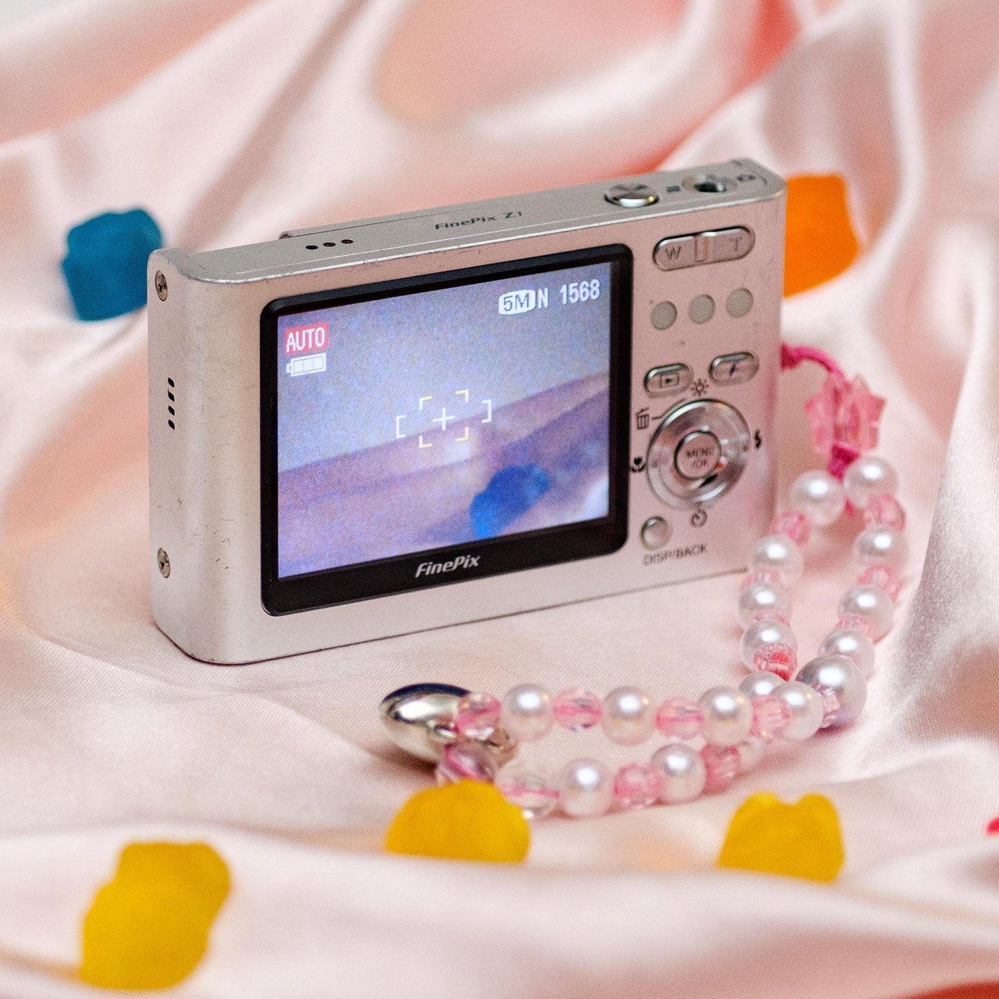 Fujifilm Finepix Z1 Cute y2k Aesthetic Decorated Digicam PreOwned